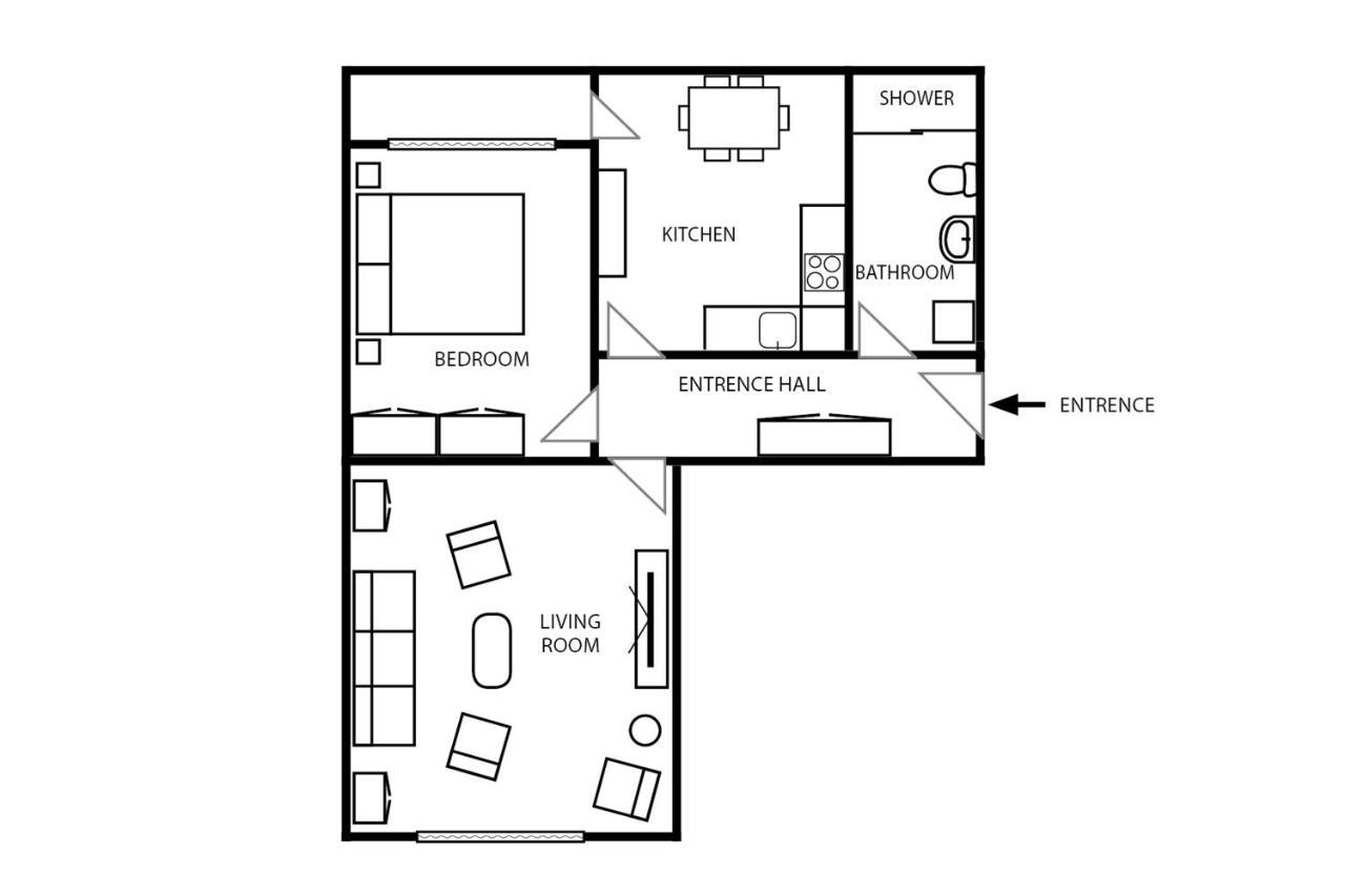 Paradise Starry Suite-City Center Beograd Eksteriør bilde